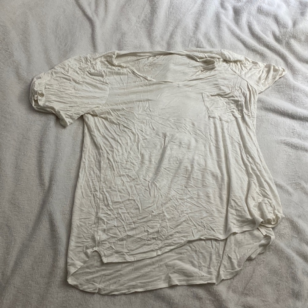 White T-Shirt from Maurice’s; size: 1 (1X)